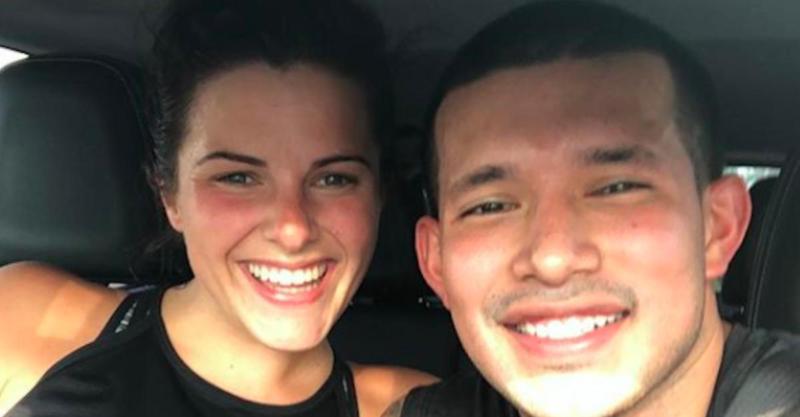 javi marroquin lauren comeau selfie header