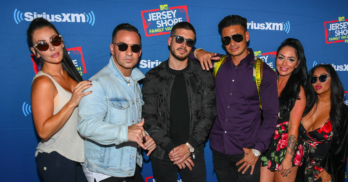 jersey shore ad copy Dave Kotinsky:Getty Images for SiriusXM