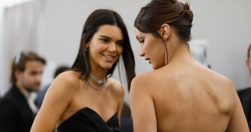 Kendall Jenner and Bella Hadid Share Romantic Moment